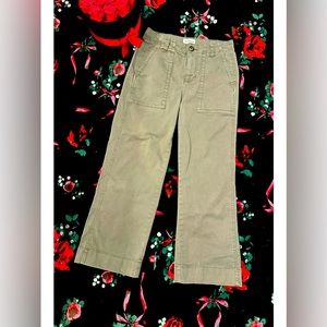 GOODTHREADS Woven Pants Size 6 Color Olive Green